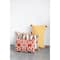 Hello Honey® Floral Pattern Cotton Slub Lumbar Pillow with Tassels